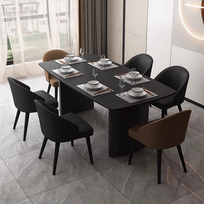 Organiser Unique Dining Table Design Modern Space Saving Dining Table Home Center Mesa De Comedor Kitchen Furniture