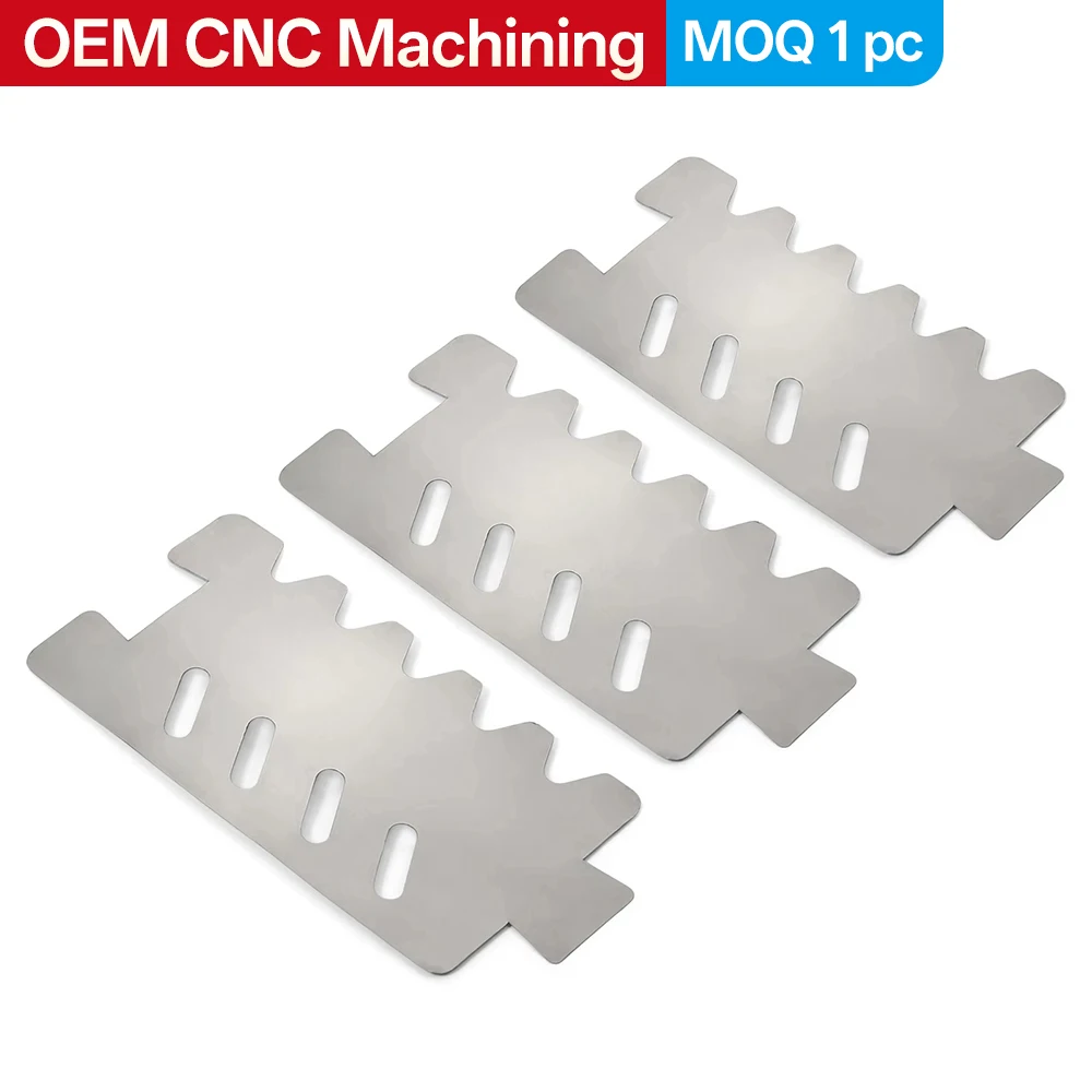 Custom CNC-machined portable gas stove wind guard (3-piece set, stainless steel) – OEM supplier from China 3d printing