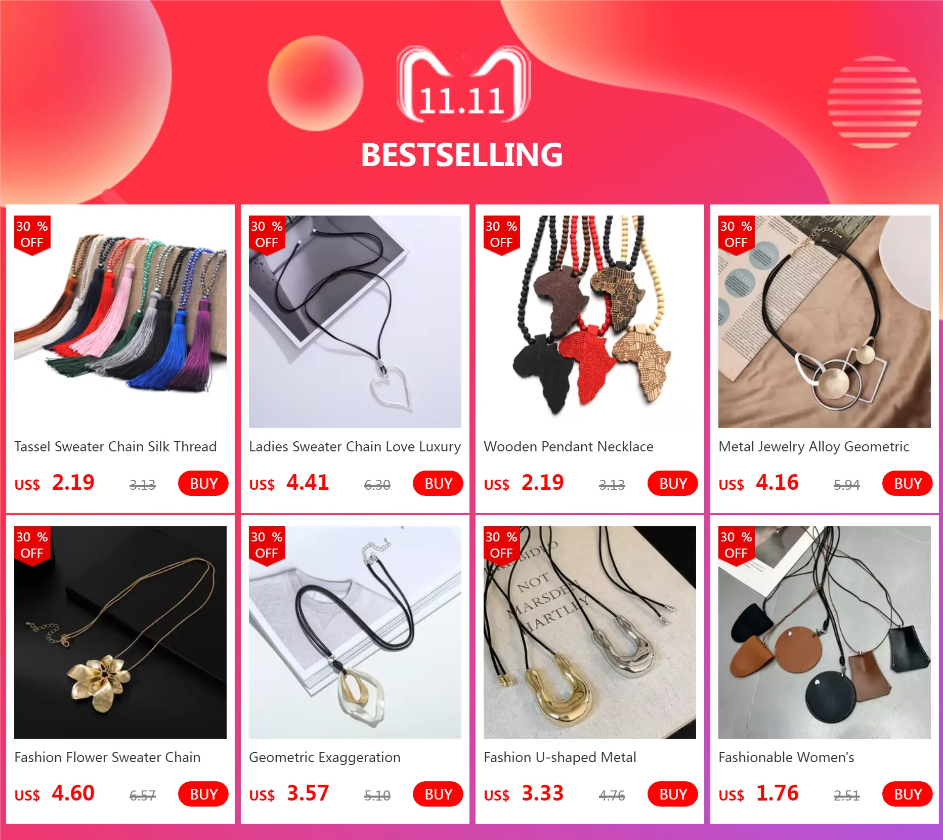 Geometrische Übertreibung Anhänger Halskette frauen Nische Mode High-end-Gefühl Vielseitig Pullover Kette Party Schmuck – Detail 1