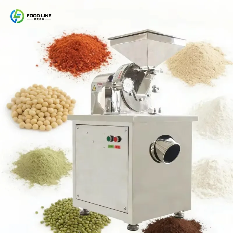 Customized Multifunctional Mixer Grinder For Dried Herbal Root Sugar Pepper Cassava Leaves Tobacco Leaves Processing For Sale