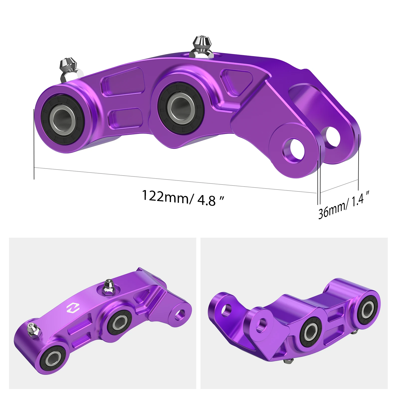 Para Surron light bee X conexión de suspensión trasera y soporte triangular absorbente de golpes Light Bee S Light Bee L1E Segway X160 X260