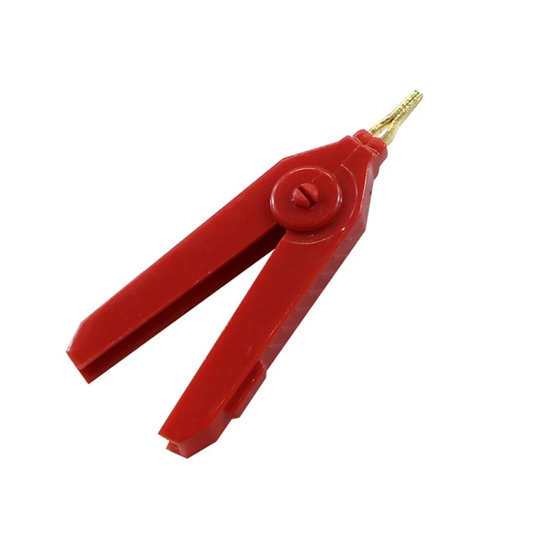 2 pezzi/set clip a coccodrillo in rame placcato LCR Kelvin a quattro clip a becco d'anatra