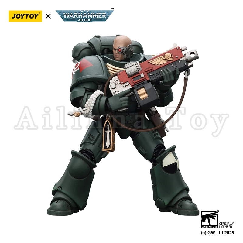 JOYTOY 1/18 figurine 40K Dark Angels intercesseurs frère Nadael réédition Version Anime modèle militaire