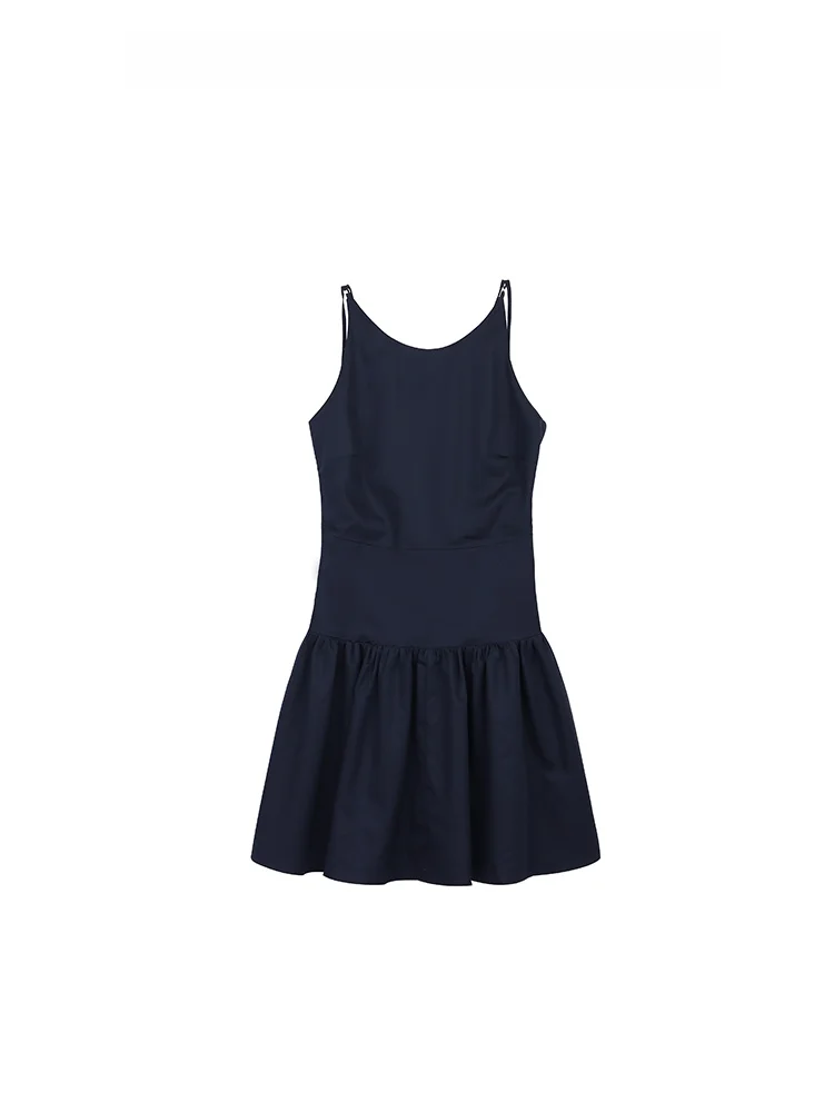 

Летнее повседневное платье Ele Bal Design для подружек невесты с драпировкой, из мягкой ткани лиоцелл, с А-образной юбкой