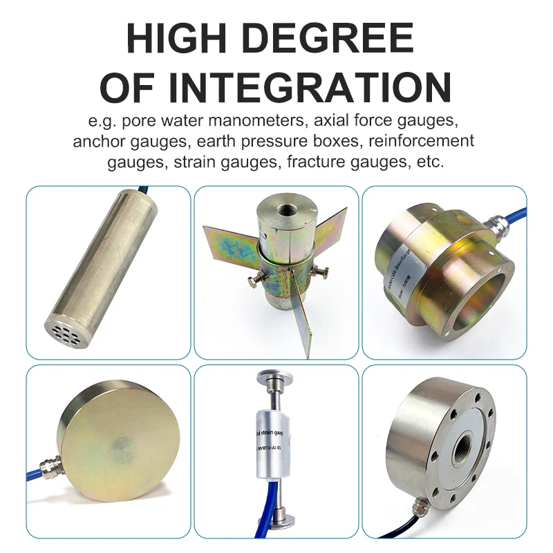 

2026 Wholesale China 0.3w 12v Ip68 Data Logger Handheld Vibrating String Collactor for Construction Project Testing Equipment