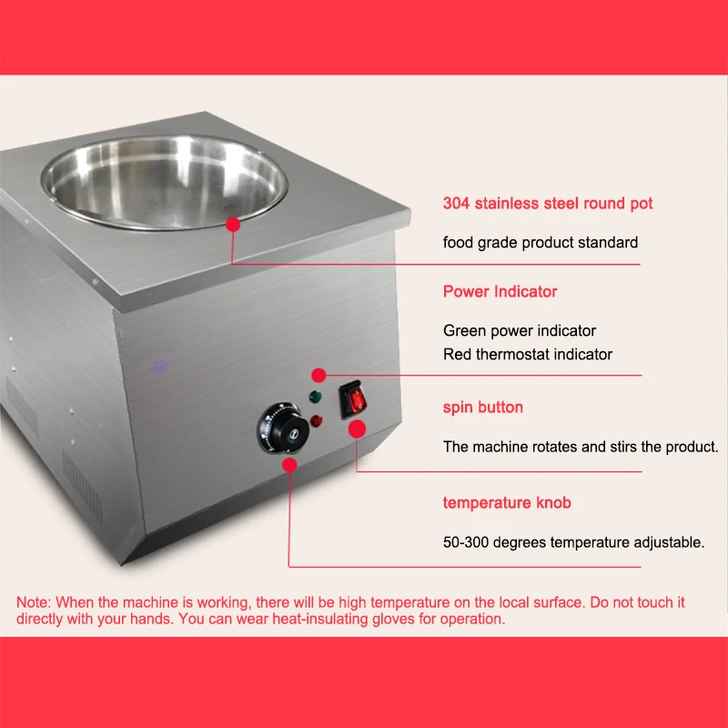 10 type vertical electric hot stir-frying machine sugar stir-fried chestnut machine fried chestnut machine