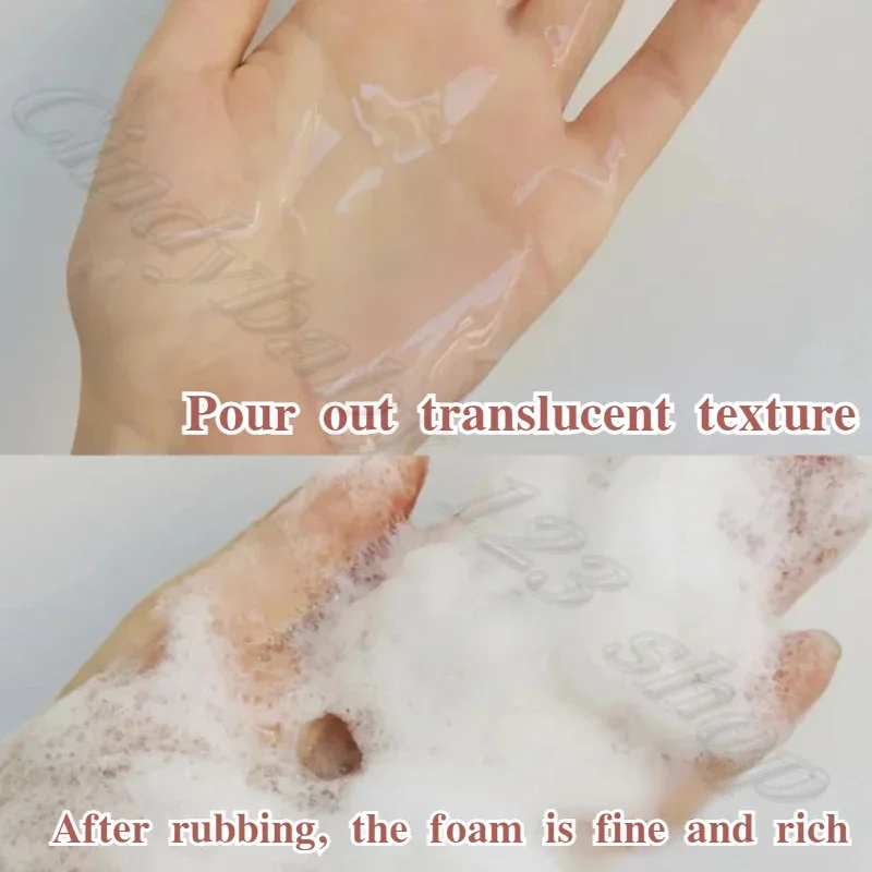 شامبو تغذية مائي لغسل الأرز، التحكم في الزيوت، شعر ناعم منعش، 300 مل #5