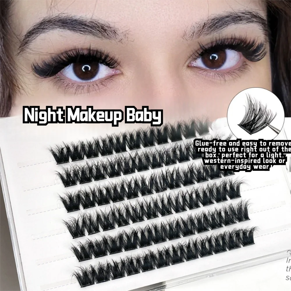 Eyelash Extension Wispy - 14mm Length False Eyelashes Bond and