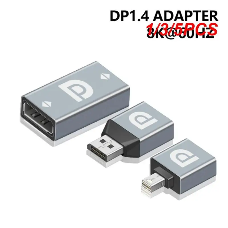 1/3/5PCS Display Port Adapter Easy Setup Enhanced Compatibility Widely Used Efficient Data Transfer Durable Structure Adapter