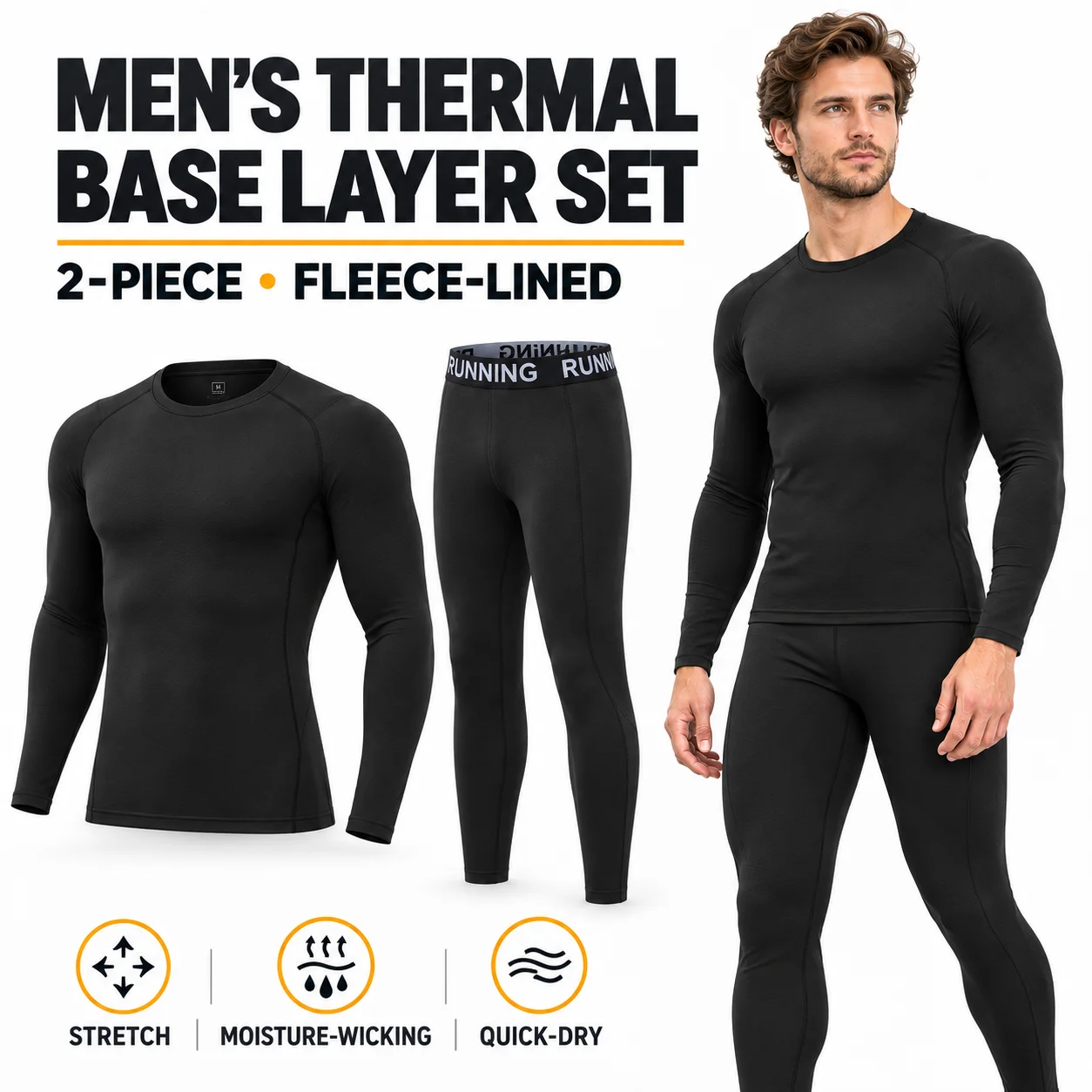 Unisex Cycling Base Layer Long Sleeve Shirt Quick Dry Moisture Wicking Breathable Stretch Lightweight Road Bike Jersey