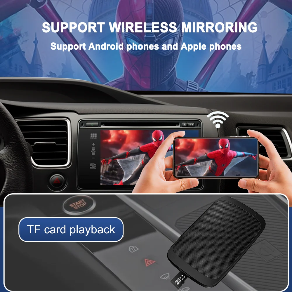 Draadloze Carplay Android Auto Adapter Box Android 11 Voor Youtube Netflix Voor Vw Spacefox Cc Golf R Fox Gti Polo Touran Gol Polo