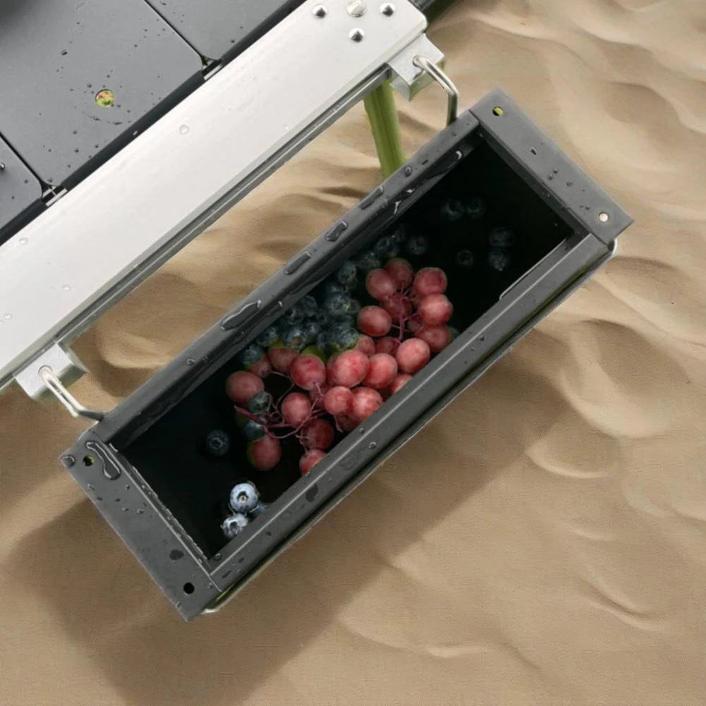 

IGT Table Unit Drawer & Storage Bag Camping Table Storage Drawer Multipurpose IGT Table Tea Tray Outdoor Camping Table Equipment