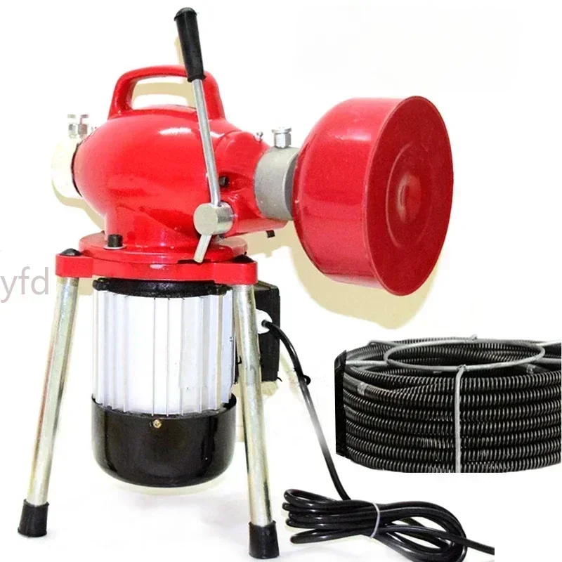 Pipe dredging machine 80 electric sewer toilet toilet tool accessories toilet clogging new