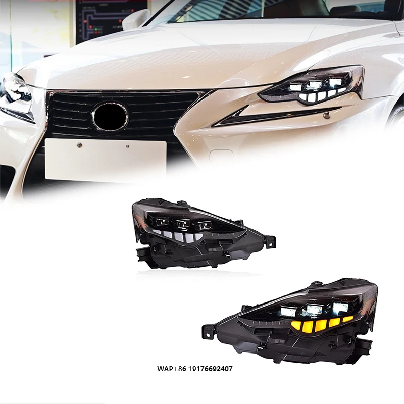 

FT Car Lights forLexus IS IS250 IS300 Headlights 2013-2016 LED Projetor Headlamp Daytime Running Light Automotive Accessories
