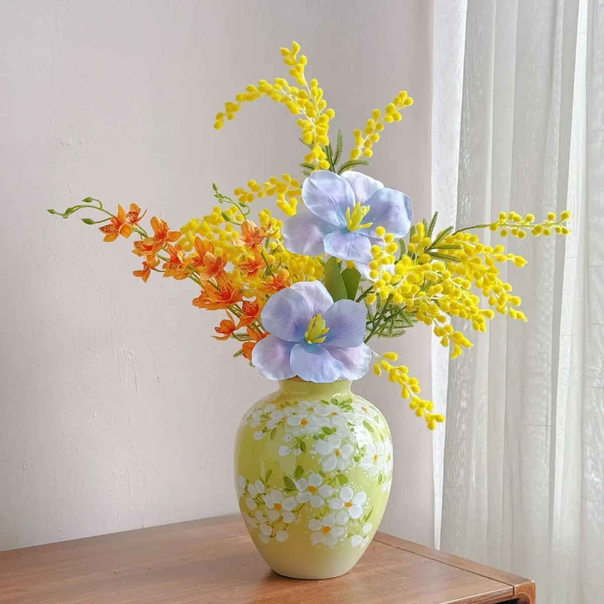 

Jingdezhen High-Grade Ceramic Hand-Paied Vase, Simple Modern Home Living Room Decoration, Flower Hydroponic Arrangeme vasesdecor