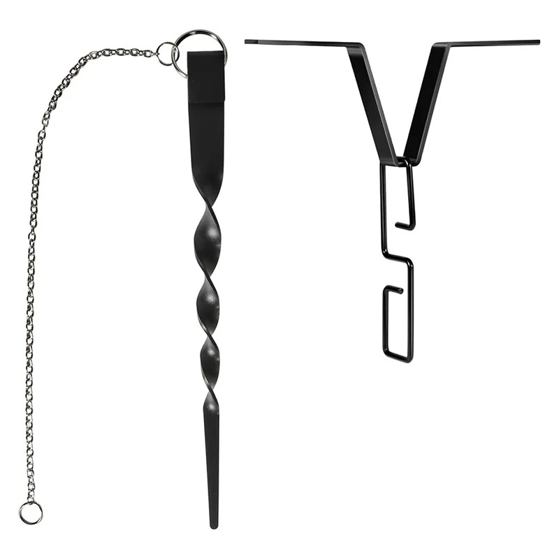 

-AAIMA Крюк дождевой цепи Анкер дождевой цепи, позиционер садовой желоба, фиксатор дождевой цепи для установки дождевой цепи