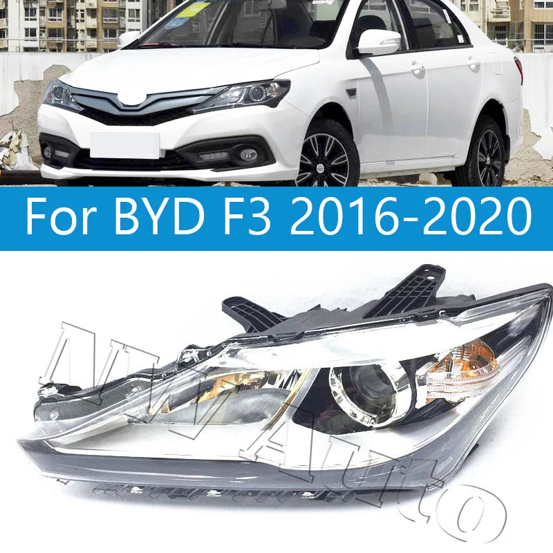 

For BYD F3 2016-2020 Headlight Head Light Lamp Front Bumper Headlight Headlamp
