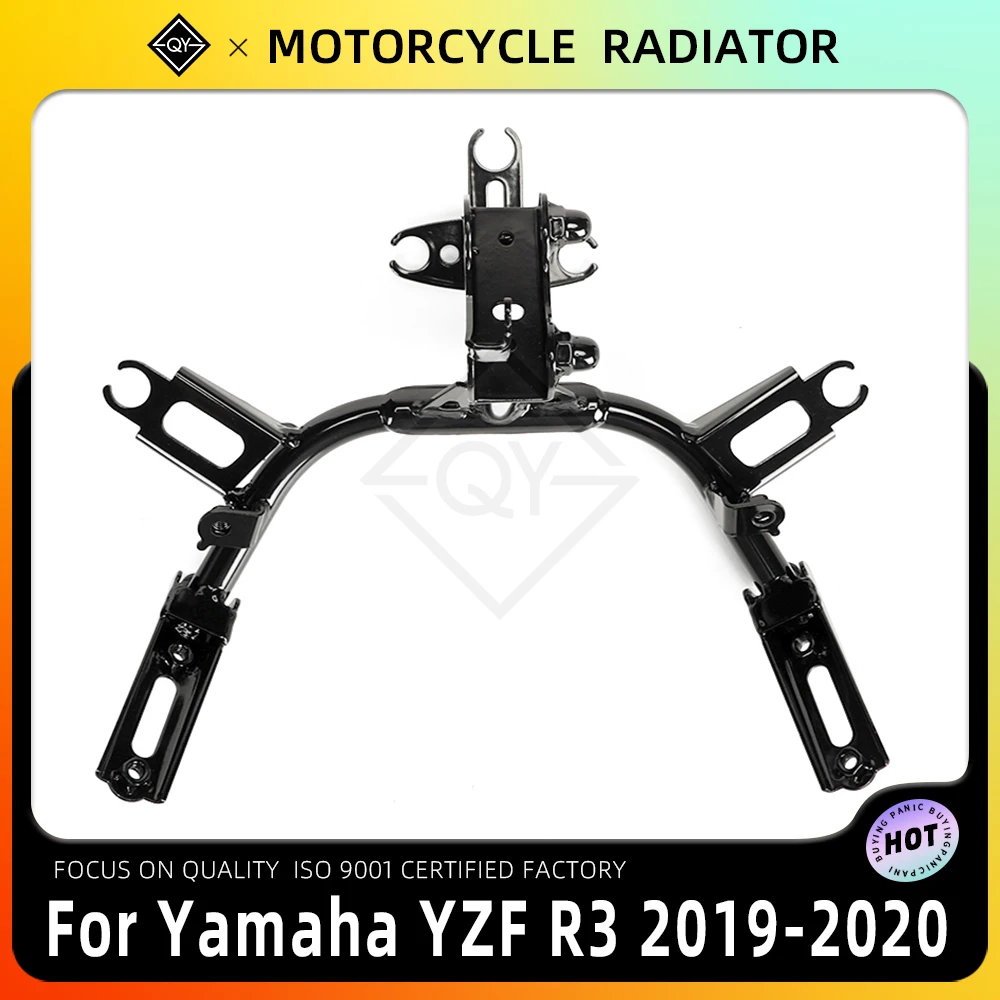 

LQYL Motorcycle Upper Front Headlight Stay Brackets For Yamaha YZFR3 YZF R3 YZF-R3 2019-2024 2023 2022 2021 2020