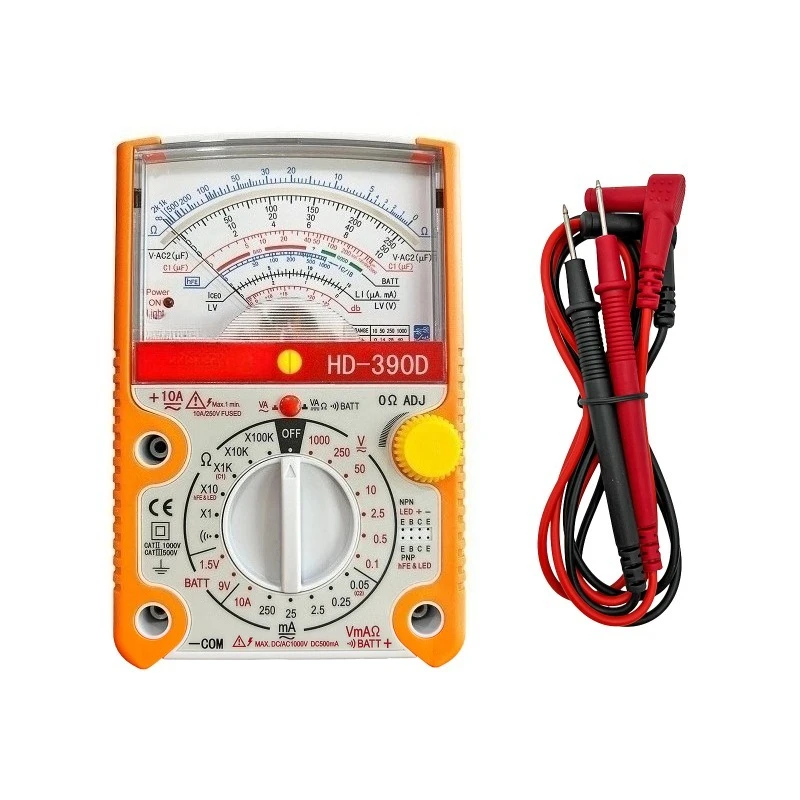 Pointer Multimeter Anti-burn HD-470A/B/C