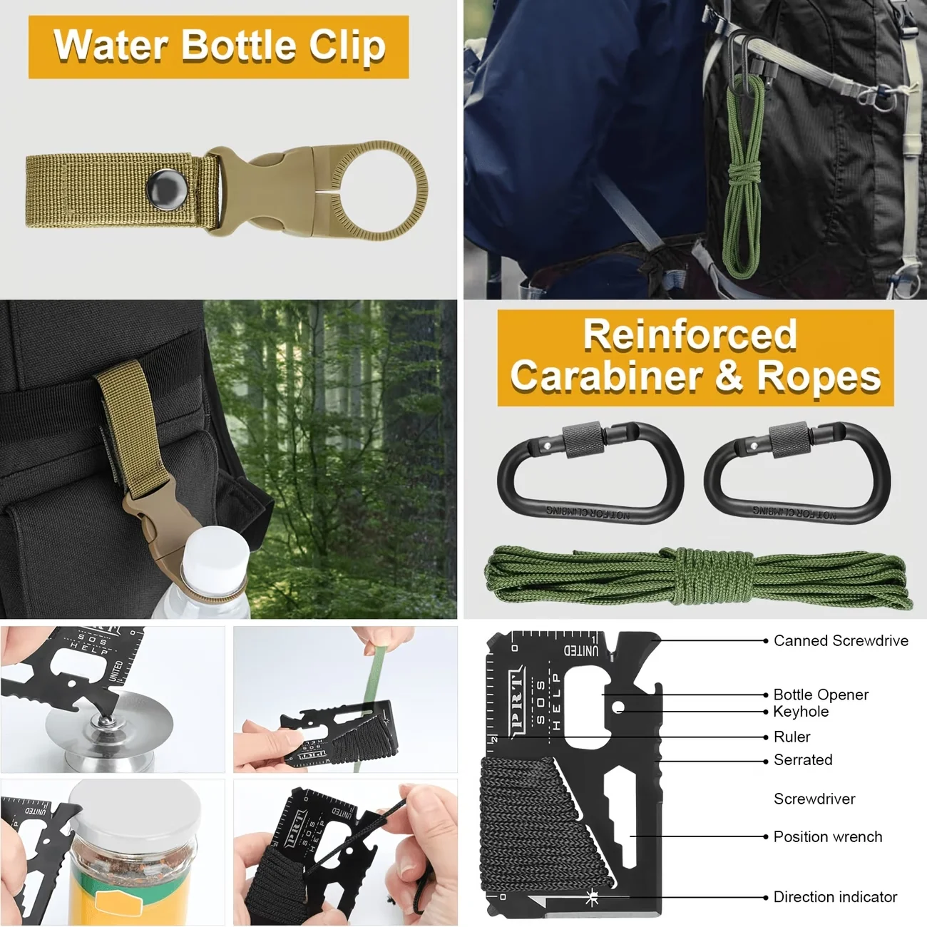 250-Piece Professional Surviva - Outdoor Adventure Kit 评论和价格