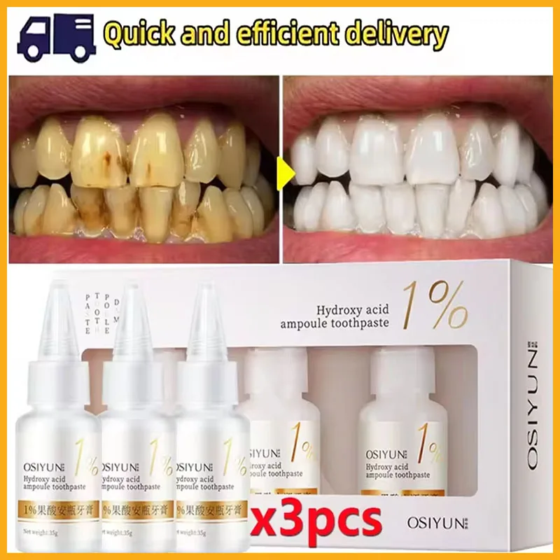 Whitening Teeth Toothpaste Serum Dental Calculus Plaque Remover Preventing Periodontitis Dental Fresh Breath Health Care Product