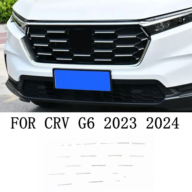 

For Honda CRV G6 2023 2024 Grilles Decor Trims Car Styling Modification Exterior Accessories