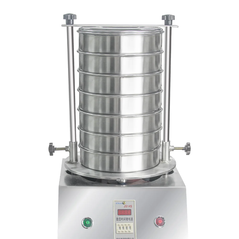 Gold Powder Sieving Ultrasonic Rotary Vibration Screen Standard Sieve Industrial Vibrating Sieve Sifter Machine