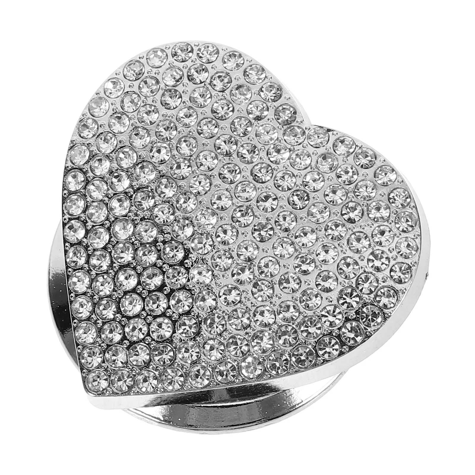 

Alloy Rhinestone Ignition Push To Start Protection Cover Bling Decorative Accessories Engine Stop Button Cover Durable Zinc