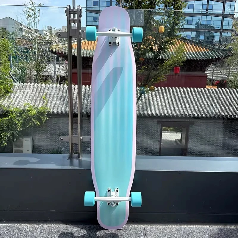 Longboard Professional Board Streamer Series Adult Dance Board All-round Flat Skateboard Four-wheel Brush Street Transportation
