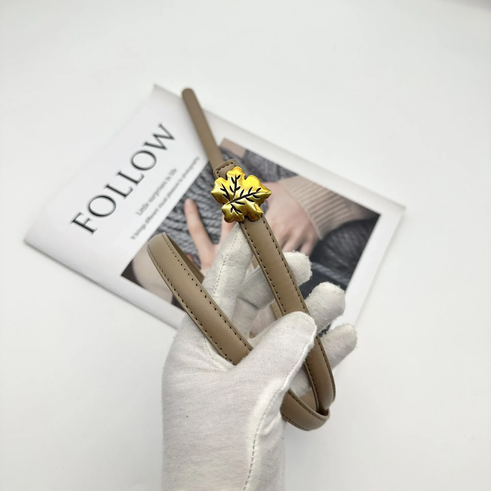 2025 Girth Donna All Match Jeans Cintura Decorazione con gonna Abito Maglione Accessori Ins Style Nuovo stile