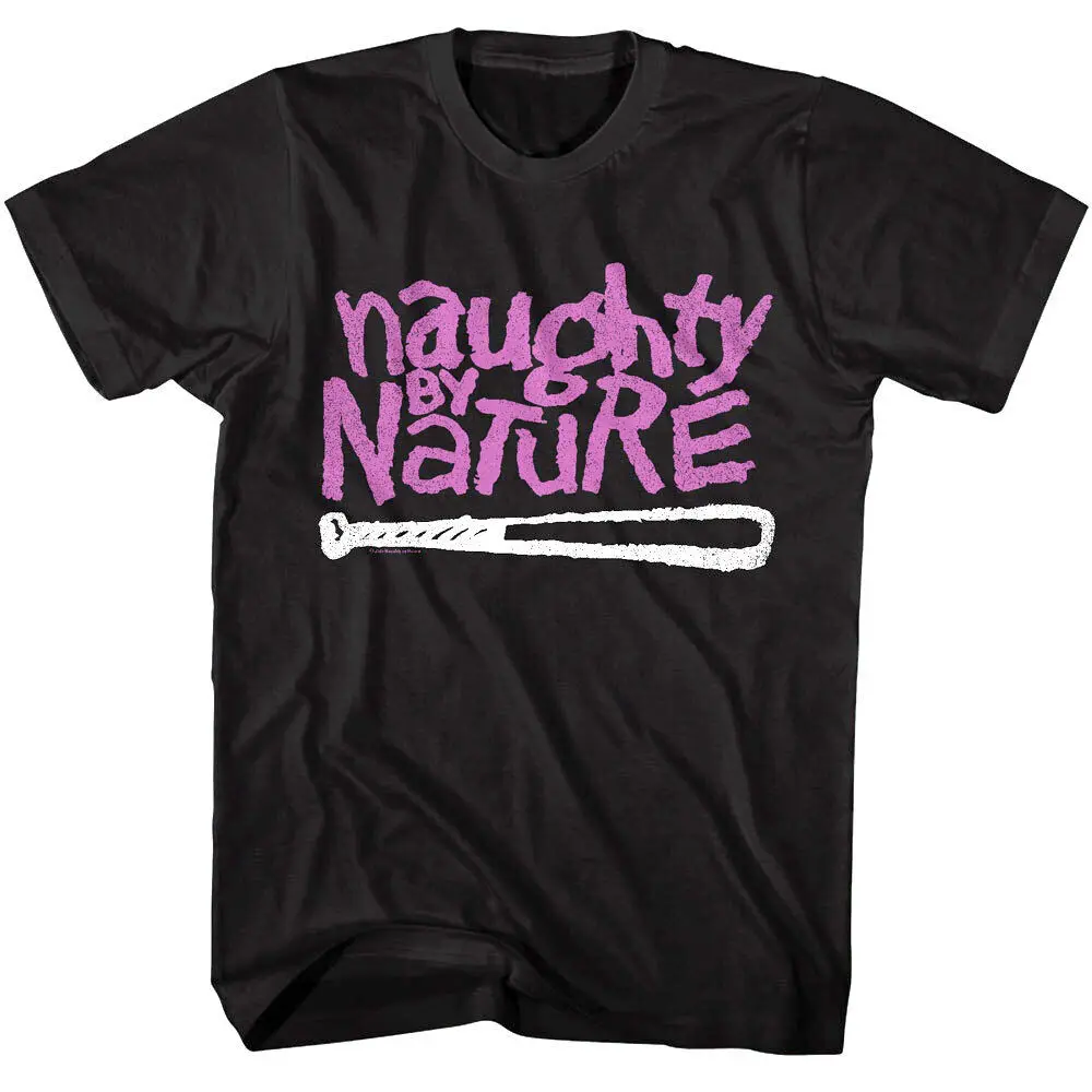 

Naughty By Nature Logo Men's T Shirt 90's Hip-Hop Rap Group Treach Vin Rock Dj