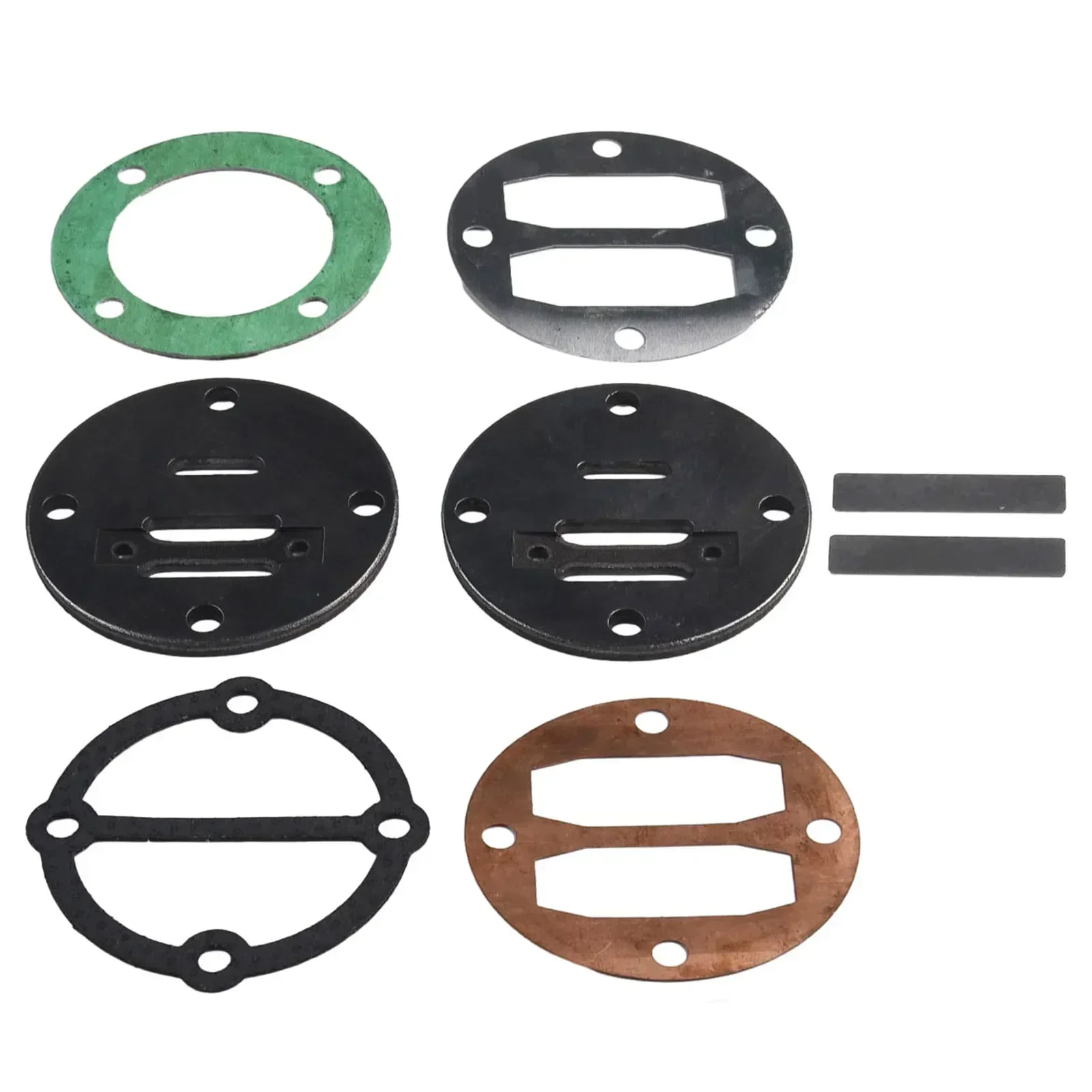 

Для головки блока цилиндров, прокладка пластины клапана 46 мм, аксессуары, воздушный компрессор, металлические детали для масла и масла, надежный комплект, высокое качество