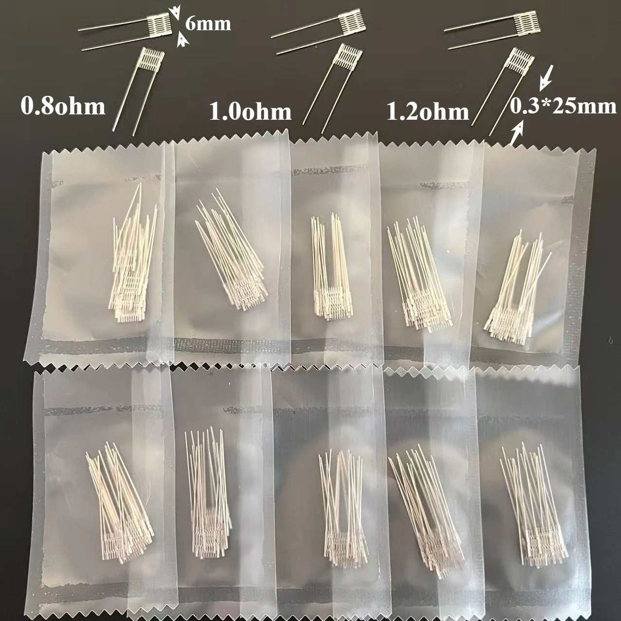 

100-10pcs DIY Hand Tool Single/ Mesh Small Size 0.8/1.0/1.2ohm Special Disassembly Too General Universal Accessories