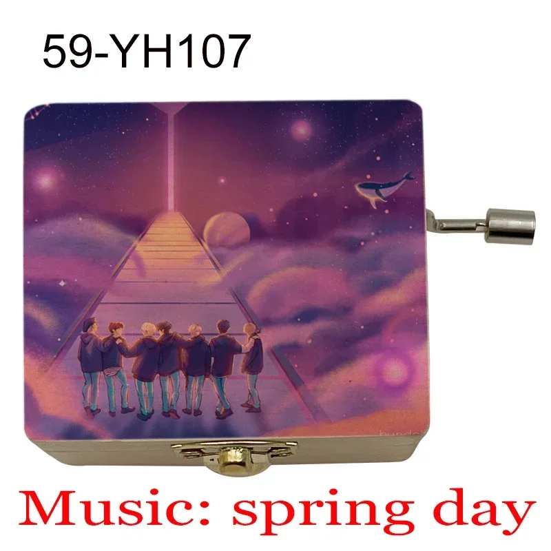 singer print music spring day Music Box music fans girlfriend wife husband Valentine day Christmas Birthday new year love Gifts