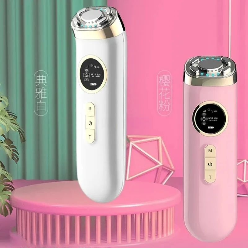 

Настраиваемый аппарат для радиочастотной мезотерапии, электропорации, лифтинга, омоложения кожи, удаления морщин, светодиодный фотонный массажер