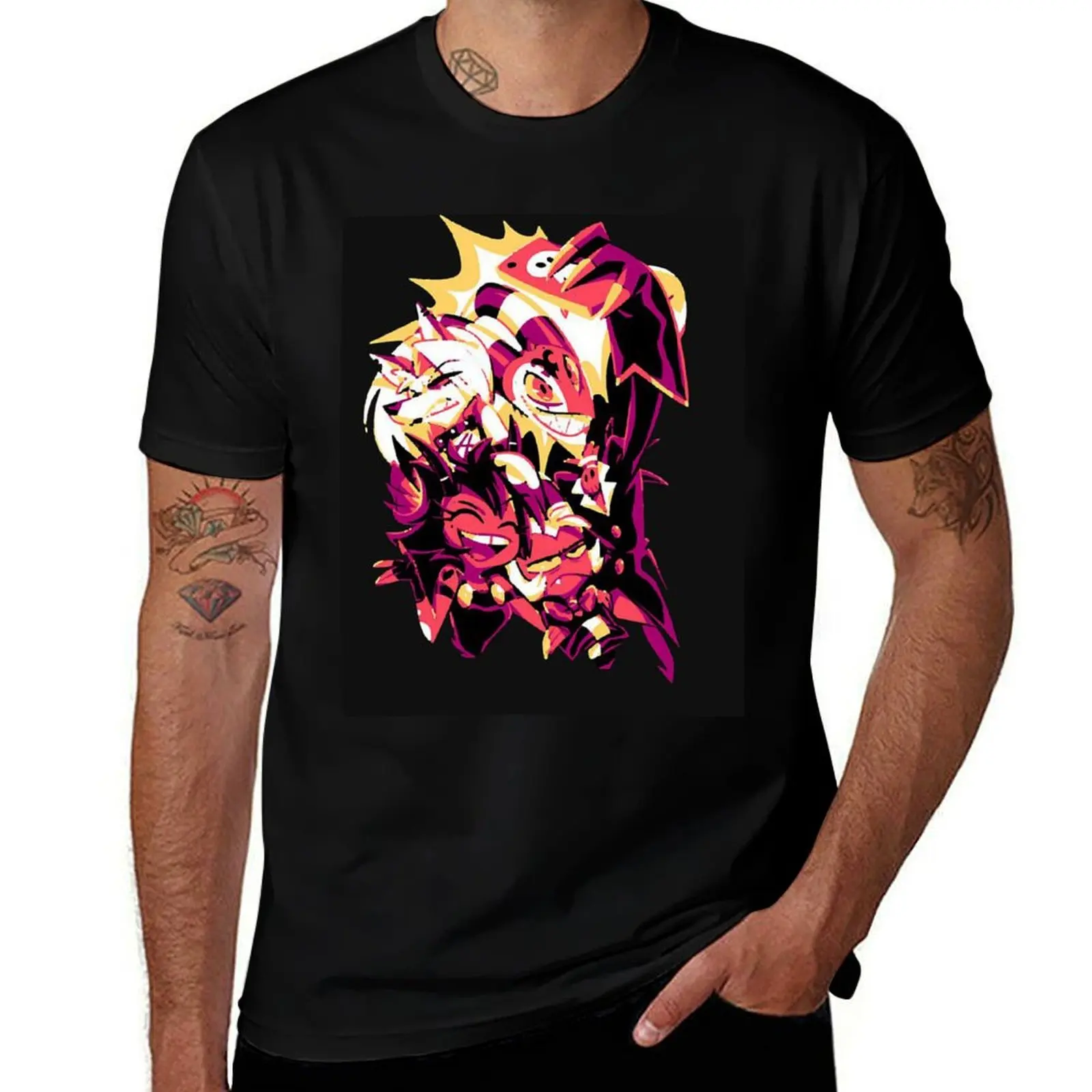 Helluva Boss Blitzo T-Shirt anime t shirts for man T-Shirt