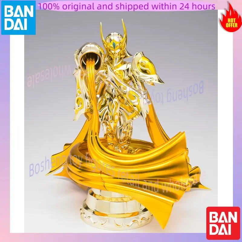 Original BANDAI Saint Cloth Myth EX Aquarius Camus God Cloth Saint Seiya Soul Of Gold In Stock Anime Figures Model Toys