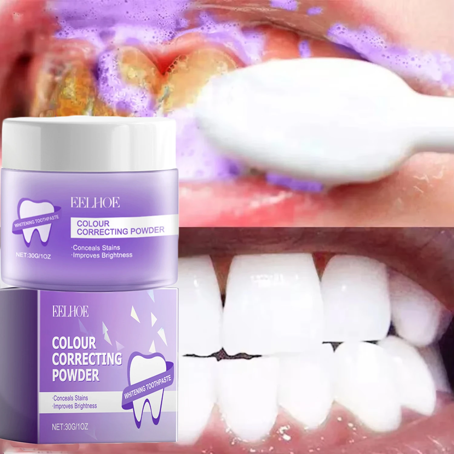 5 أيام مسحوق تبييض الأسنان إزالة البقع البلاك حساب التفاضل والتكامل الأسنان نظافة الفم تنظيف الطازجة كريهة منتجات العناية بالأسنان