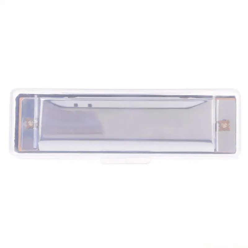 31BE Blues Harmonica 10 Holes for Key of C Musical Instrument Stainless Steel with fo
