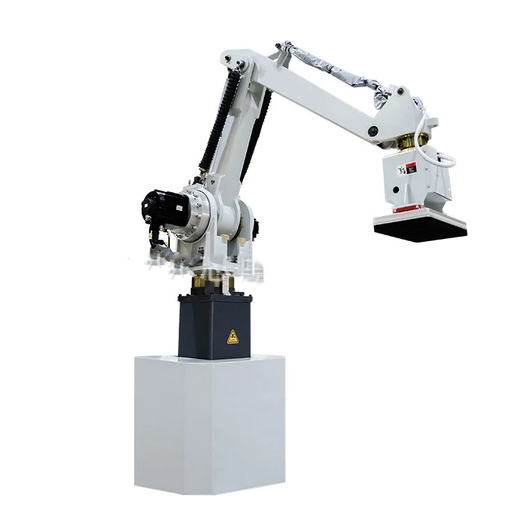 Automatic Robot Palletizer For Cartons And Bags Robot Arm Palletizing Machine Robotic Arm For Bag Packing Line