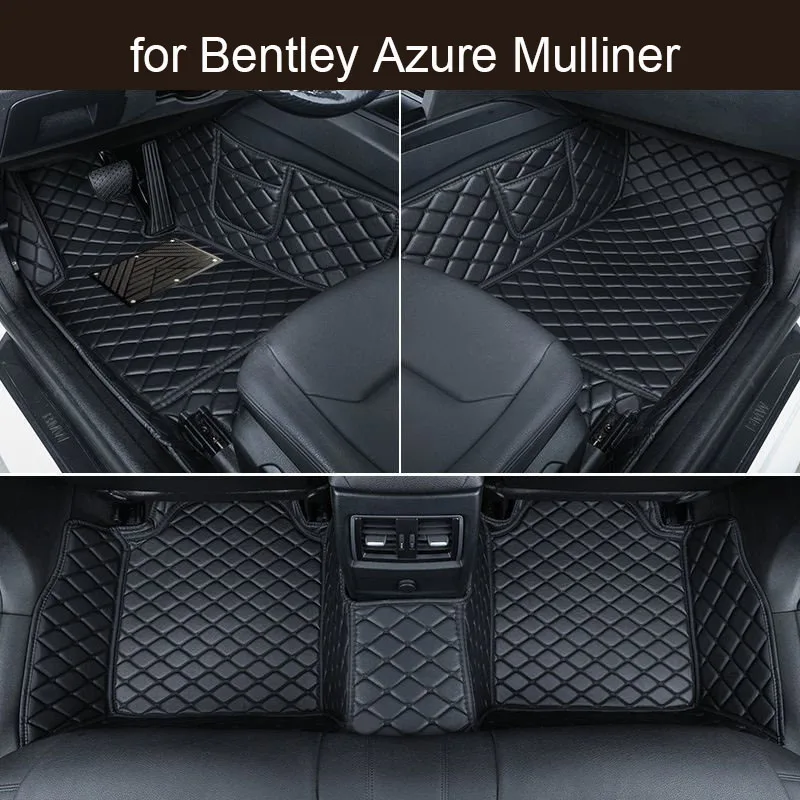 Car Floor Mats for Bentley Azure Mulliner 1999-2003 Accessories Customized Auto Carpets