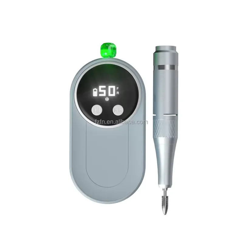 Cordless Rechargeable Nail Drill Machine 50000RPM Portable Electric Nail File Manicure Pedicure Polishing Machine for Salon