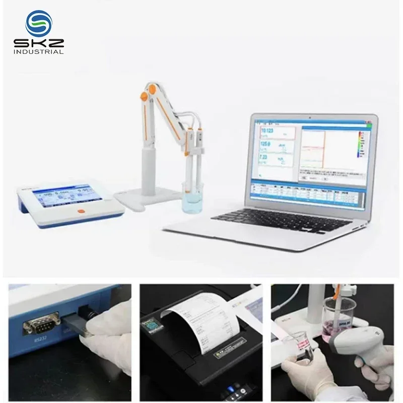 M500T Tisch-Wasserqualitätstester, Labor-Multiparameter-Messgerät, Testen von gelösten Sauer und Leitfähigkeit, mV, PX, pH, EC, TDS, automatisch