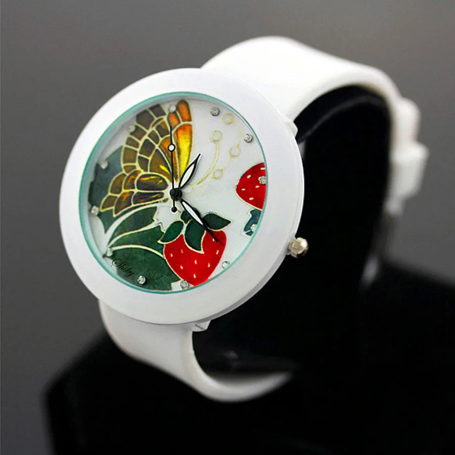 shsby More design casual watch woman and girl quartz watch silicone watch women dress watches