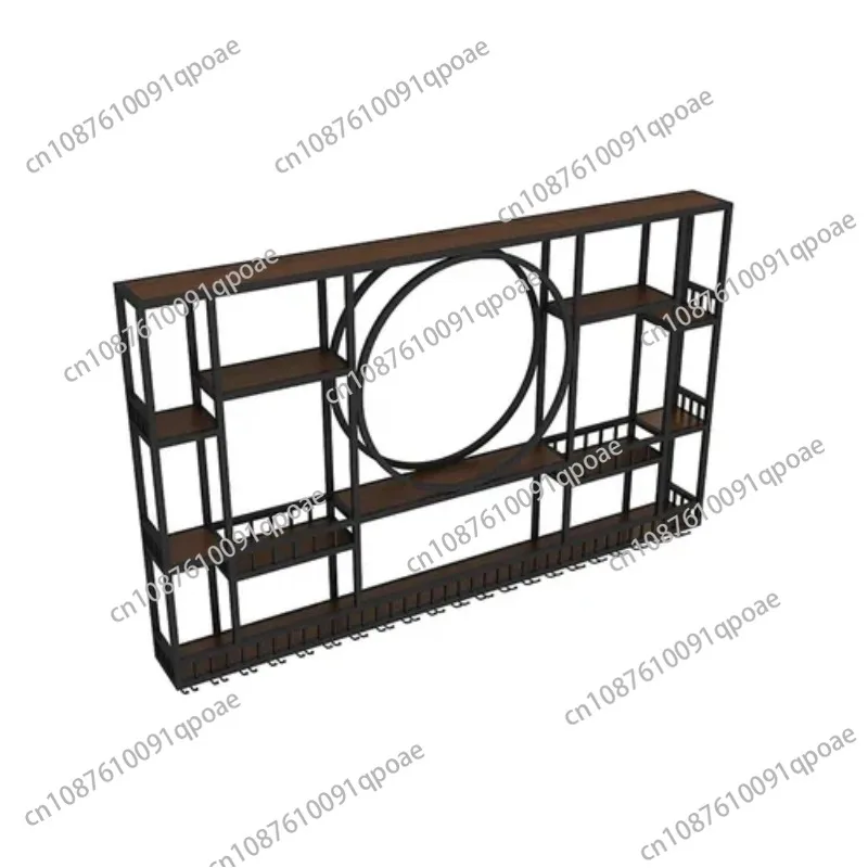 Wall Mount Display Wine Racks Kitchen Modern Luxury Gold Wine Rack Display Large Liquor Store Stojak Na Wino Bar Furniture