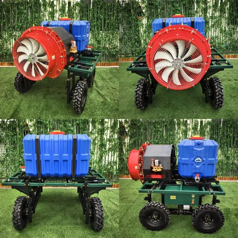 Vigorun Remote Control Agricultural Power Sprayer,  Power Sprayer Agricultural 600kg for Coffee Plantations