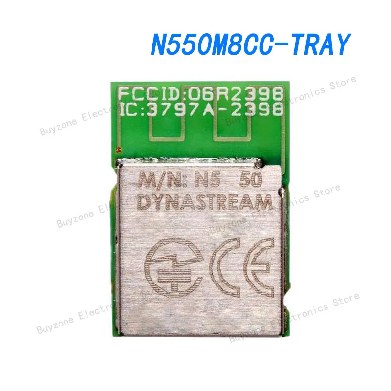 

N550M8CC-TRAY Bluetooth v4.1 Transceiver Module 2.4GHz Integrated, Trace Surface Mount