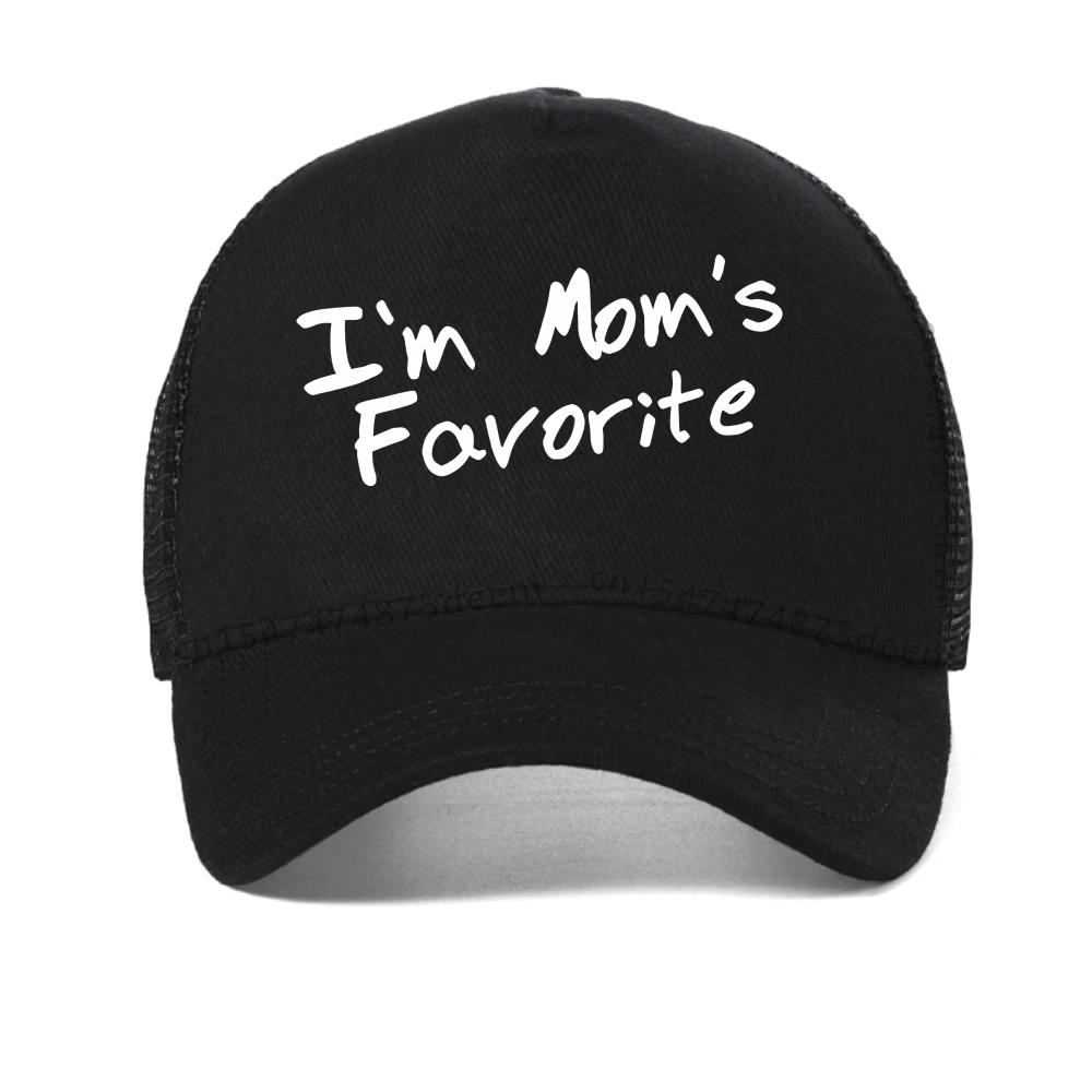 

Men's cap Christmas Couple Summer Im Moms Favorite Printing baseball cap Halloween hat adjustable mesh breathable Snapback hats