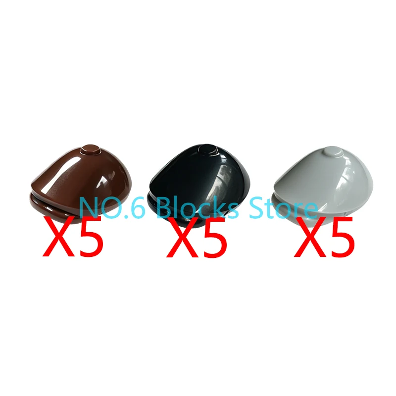 MOC City Figuren-Zubehör Bausteine Haar Umhang Rock Schal Piraten-Zauberer-Hut Kopfschmuck Bart Zauberstab DIY Bausteine Spielzeug S16 – Detail 4