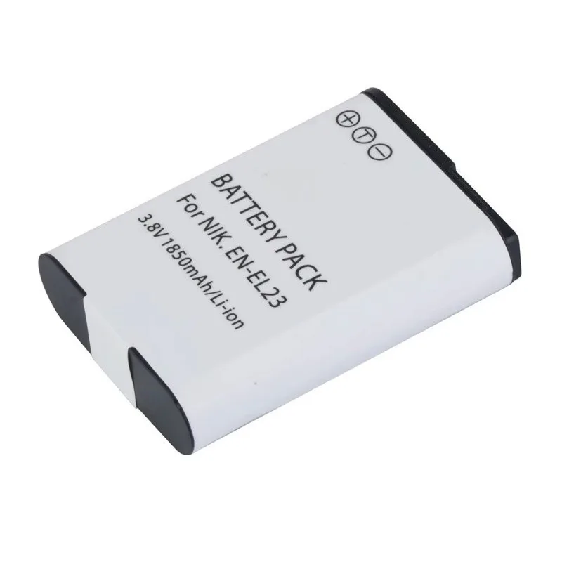 Nova bateria de câmera de substituição en el23 EN-EL23 3.8v 1850mah com carregador para nikon coolpix p900s s810c b700 p610s p600 p610 p900